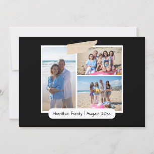 Faites votre propre 3 Collage photo carte personna
