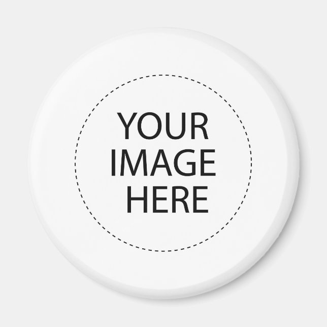 Faites votre propre aimant rond (Devant)