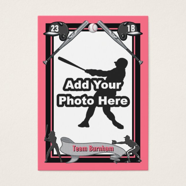 Faites votre propre carte de baseball (Devant)