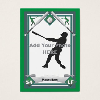 Faites votre propre carte de baseball