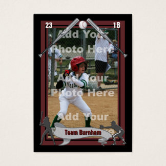 Faites votre propre carte de baseball