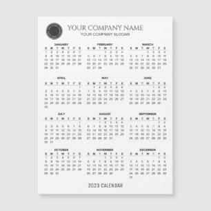 Faites votre propre carte magnétique Calendrier En