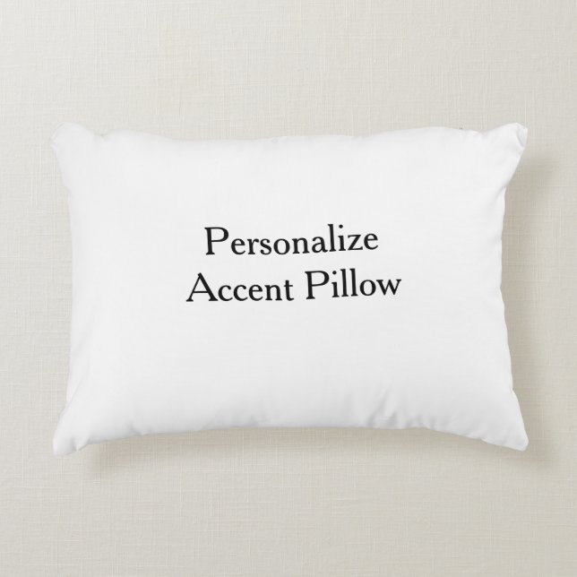 Faites Votre Propre Coussin à Accent Simple (Devant)
