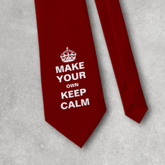 Faites votre propre Cravate de calme - Modèle