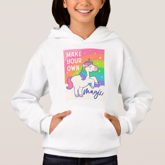 Faites votre propre magie | Cute Unicorn (Devant)