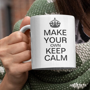 Faites votre propre Mug de calme - Modèle