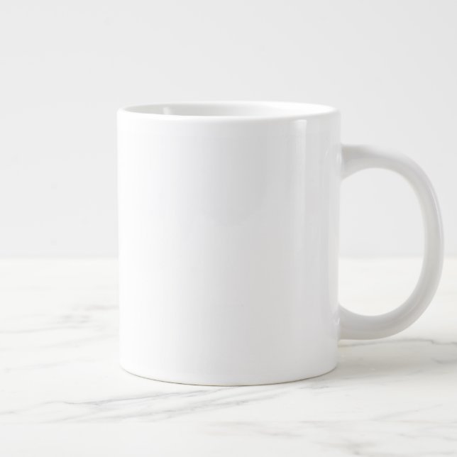 Faites votre propre Mug Jumbo personnalisable (Droite)