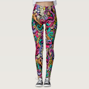 Faites votre propre musique 2 Pop Fashion Leggings