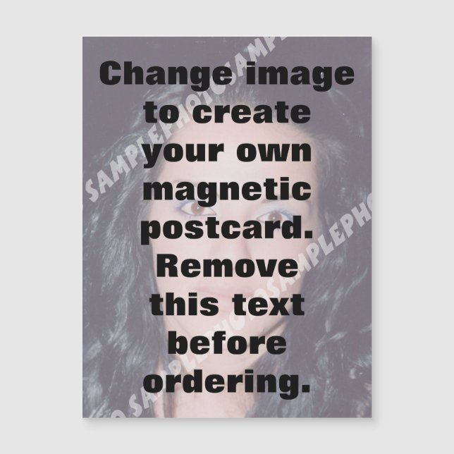 Faites votre propre photo personnalisée (Devant)