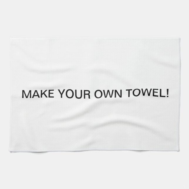 Faites votre propre serviette (Horizontal)