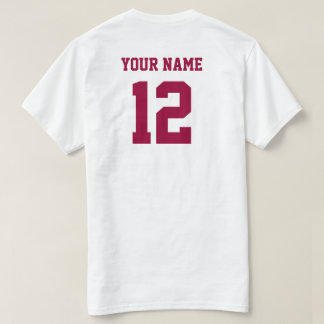 Faites votre propre T-shirt de nombres