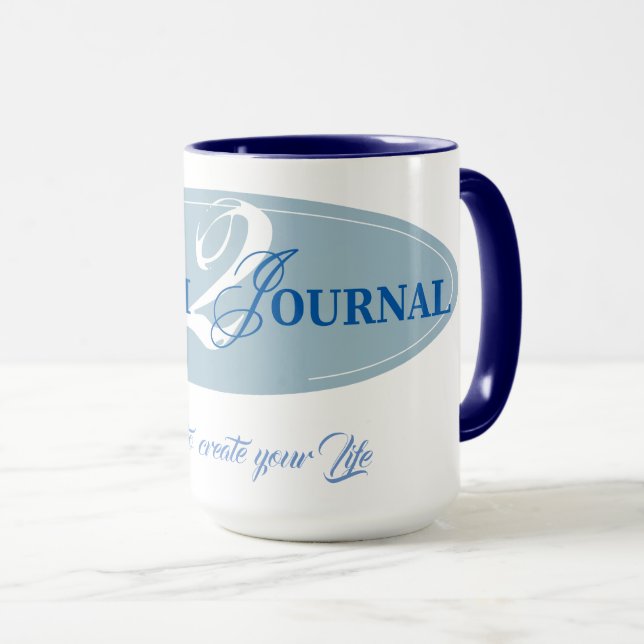 Faith 2 Journal Coffee Mug (Devant droit)