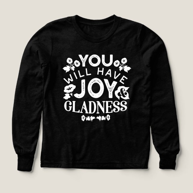 Faith and Happiness – Joy and Gladness Quotes (Motif recto)