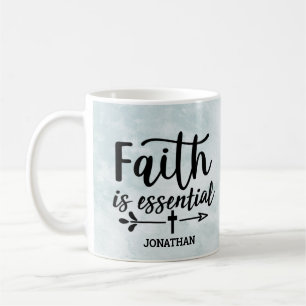 Faith Essential Personnalisé Café Mug