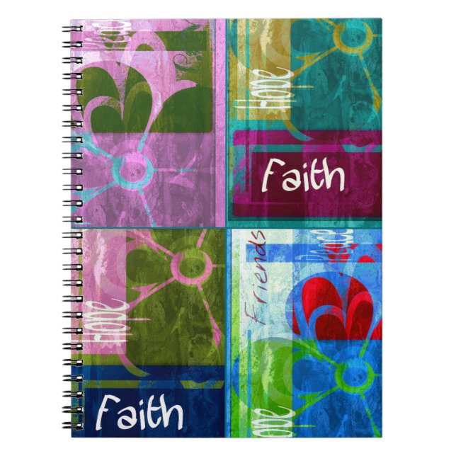 Faith, Hope, Friends Journal (Devant)