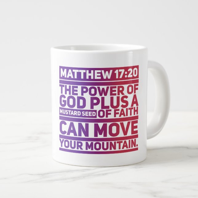 Faith Jumbo Mug (Devant droit)