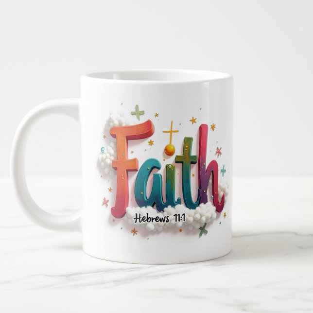Faith Jumbo Mug (Gauche)