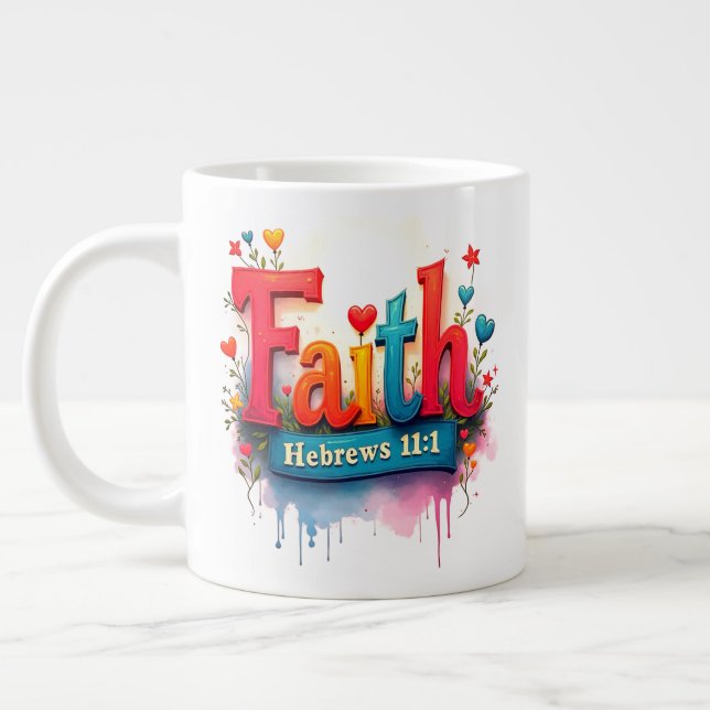 Faith Jumbo Mug (Gauche)