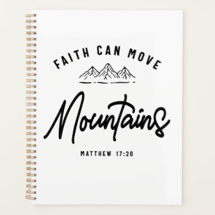 Faith Moves Montagnes Matthieu 17:20 Chrétien