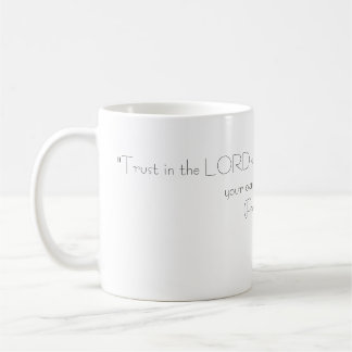 Faith Mug (WIth Proverb)