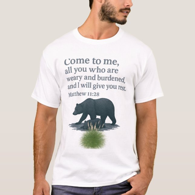 Faith Over Fear Christian T-Shirt – Matthew (Devant)