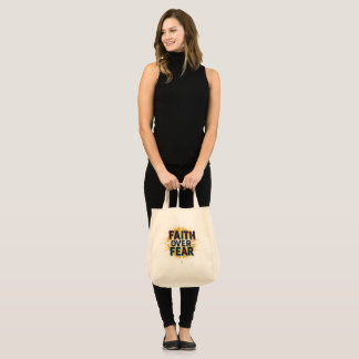 Faith over Fear Tote Bag