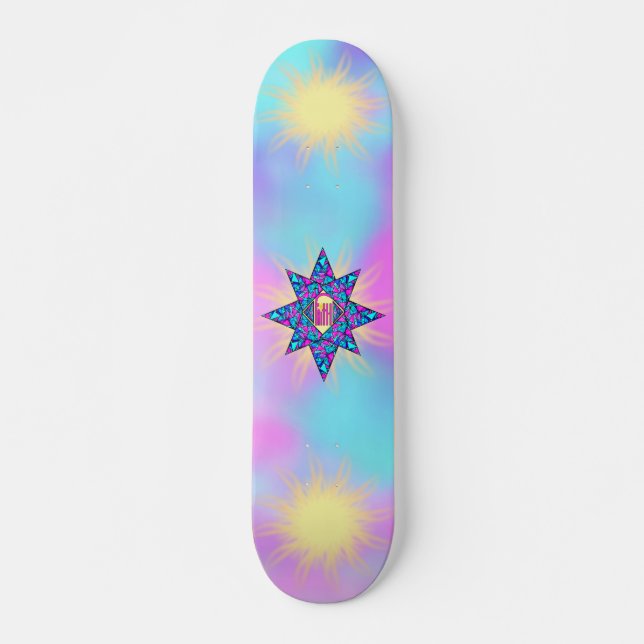 Faith ~ Star Skateboard Deck (Devant)