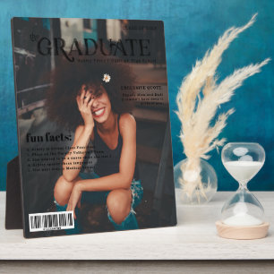 Faits amusants Plaque de photo de couverture de