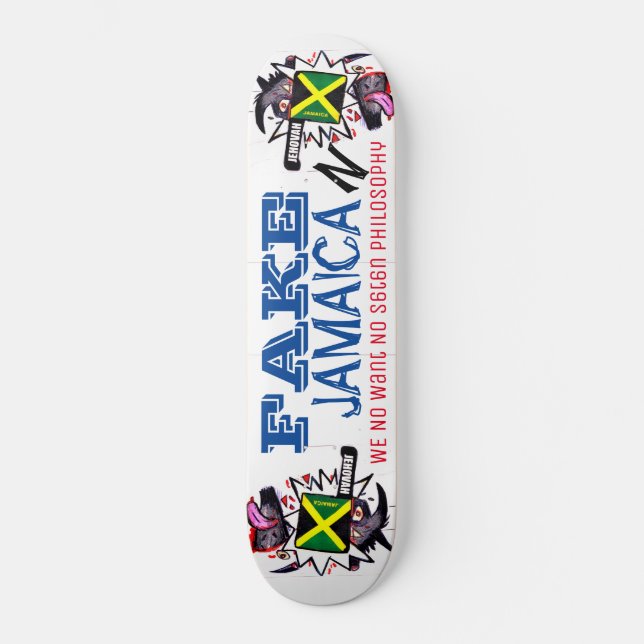FAKE JAMAICA / KILLGOAT Skateboard (Recto)