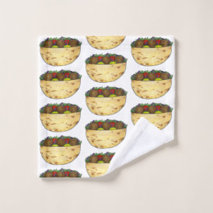 Falafel Pita Sandwich Méditerranéen Alimentation F