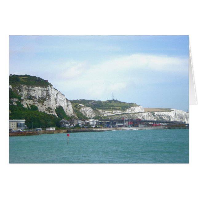 Falaises blanches de Dover, Angleterre (Devant horizontal)