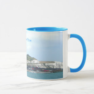 Falaises blanches tasse de souvenir de Douvres,