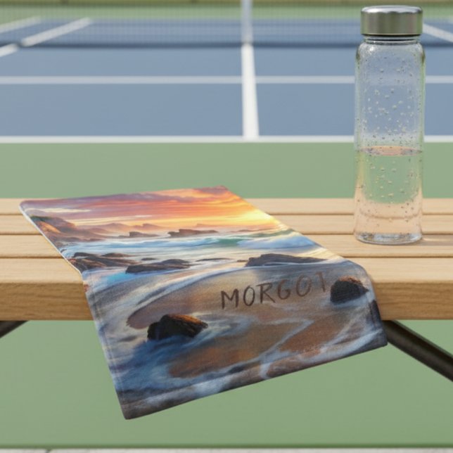 Falaises de couchers de soleil tropicaux - Sports  (Créateur téléchargé)