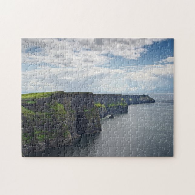 Falaises de Moher dans le puzzle denteux de (Horizontal)