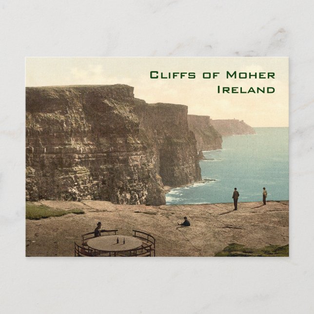 Falaises de Moher Irish Music Jig Carte postale (Devant)