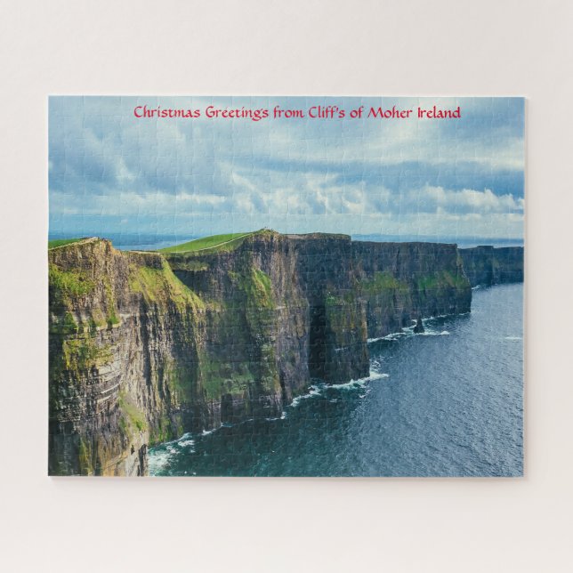 Falaises de Moher Irlande. Puzzle (Horizontal)