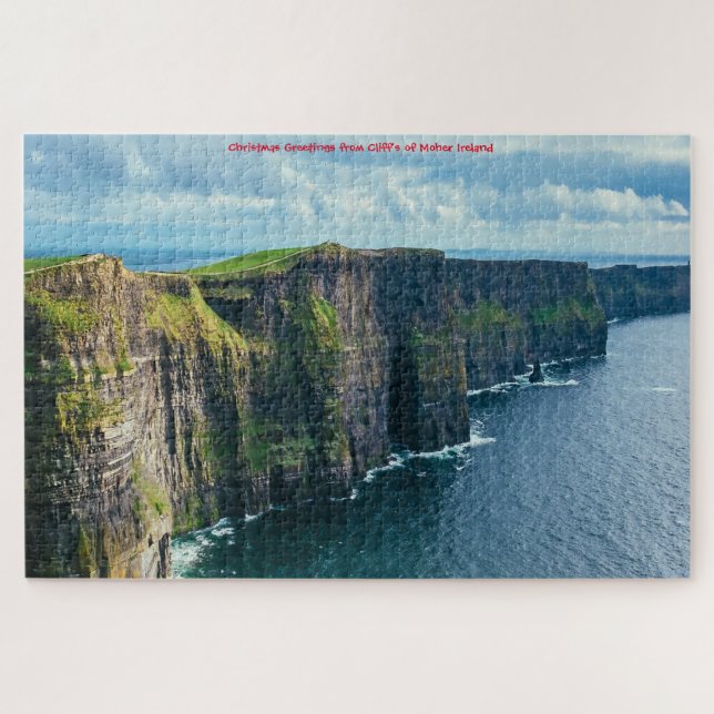 Falaises de Moher Irlande. Puzzle (Horizontal)