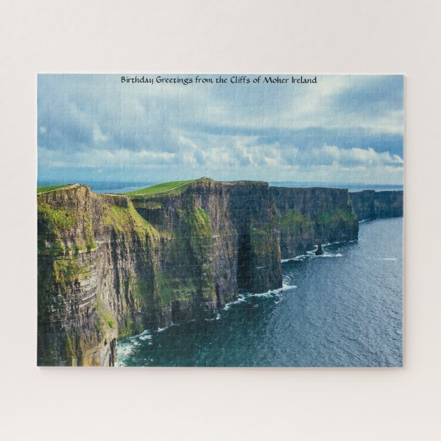 Falaises de Moher Irlande. Puzzle (Horizontal)