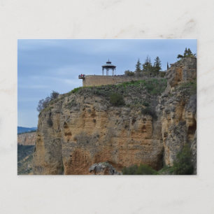 Falaises de Ronda avec carte postale