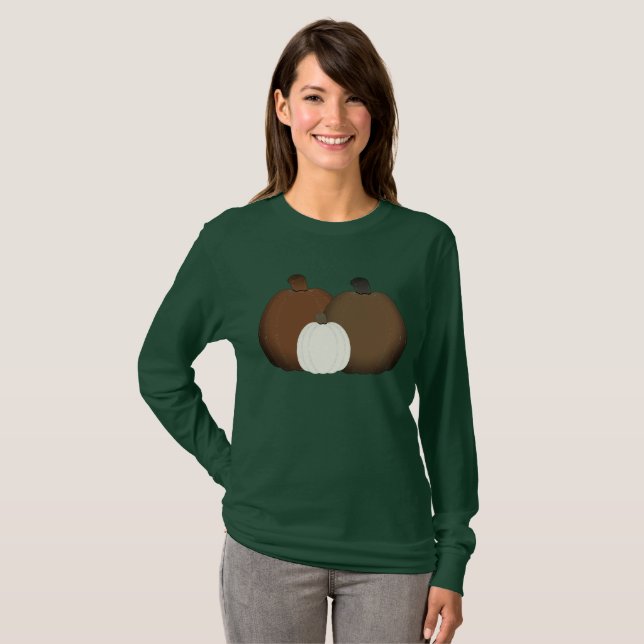 Fall/Autumn/Pumpkin   T-Shirt (Devant entier)