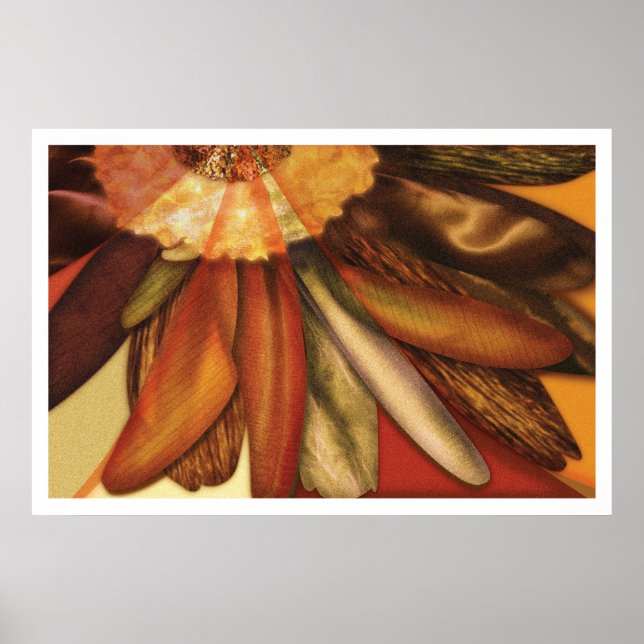 Fall Daisy Poster (Devant)