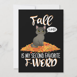 Fall est My Second Favorite F-Word
