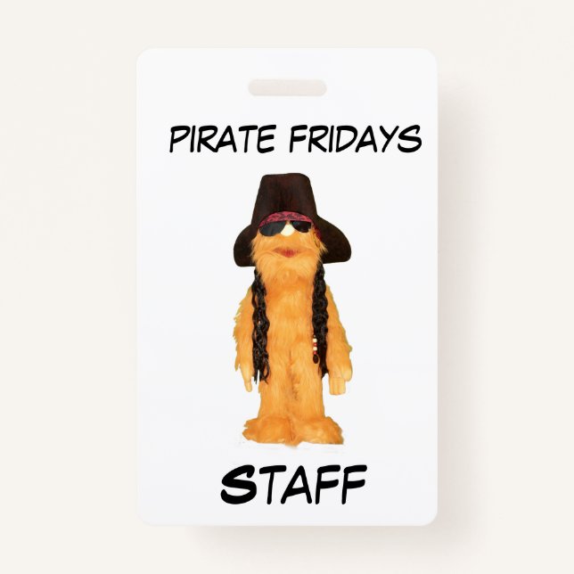 Fall Falldom Staff ID Badge  (Devant)