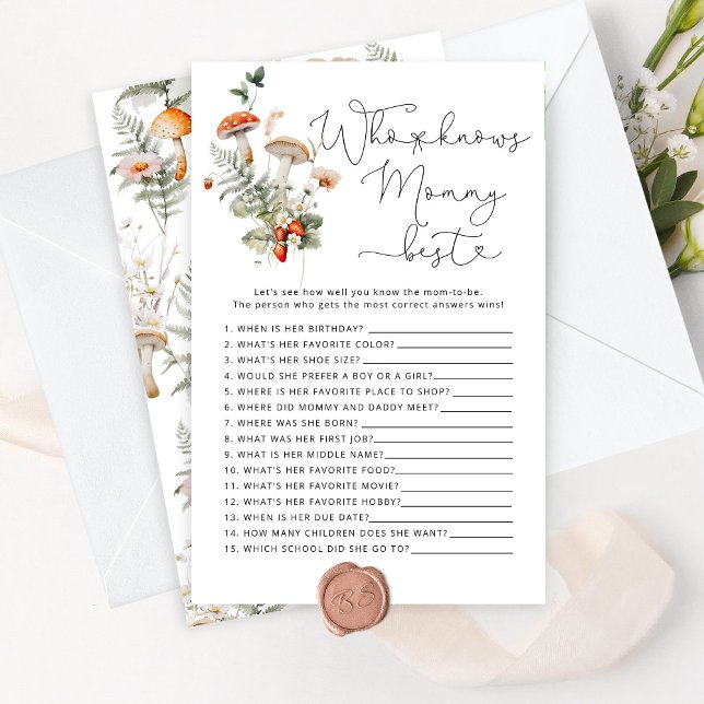 Fall Mushroom Qui connaît maman le meilleur jeu de (Créateur téléchargé)