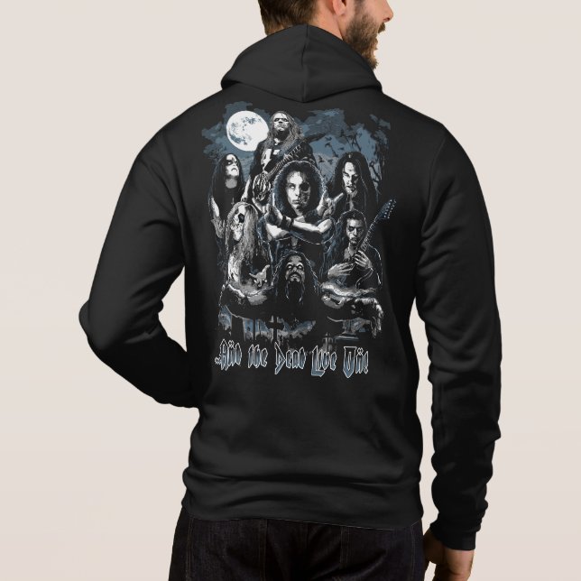 Fallen Metal Legends Tribute Unisex Sweat - shirt  (Dos)