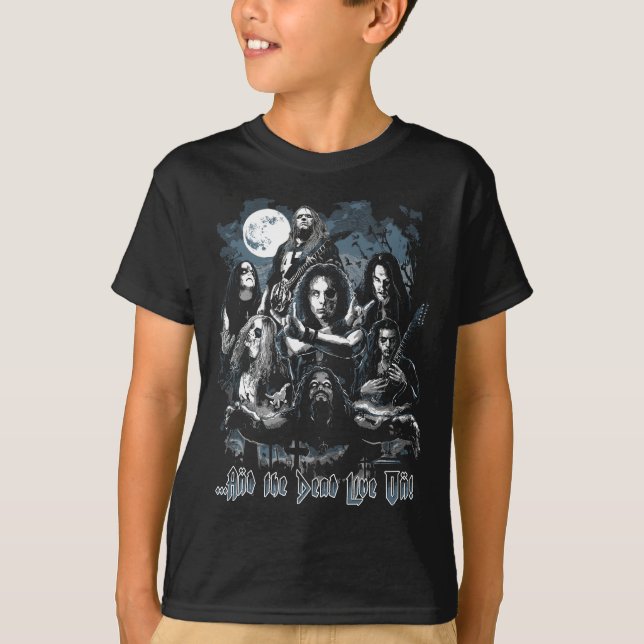 Fallen Metal Legends Tribute Youth T-Shirt (Noir) (Devant)