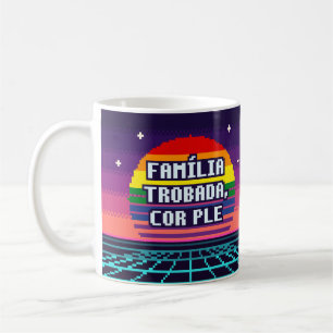 Família Trobada, Cor Ple Mug catalan de la Fierté