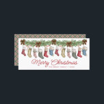 Famille de 12 | Petits enfants | Gros Bas de famil<br><div class="desc">Il est difficile de trouver des cartes customisées pour les familles nombreuses, alors j'ai créé cette carte de stockage amusante qui peut être personnalisée avec jusqu'à 12 noms. Vous pouvez modifier les salutations et aussi ajouter le nom de votre famille et l'année. Le dos de cette carte a un arrière...</div>