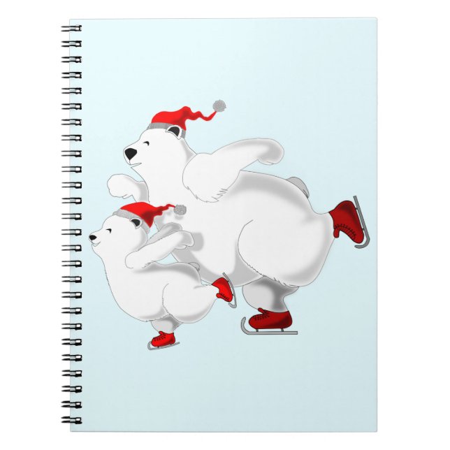 Famille de Carnets Ours de Noël (Devant)