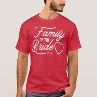 Famille de la mariée Le mariage favorise TShirts